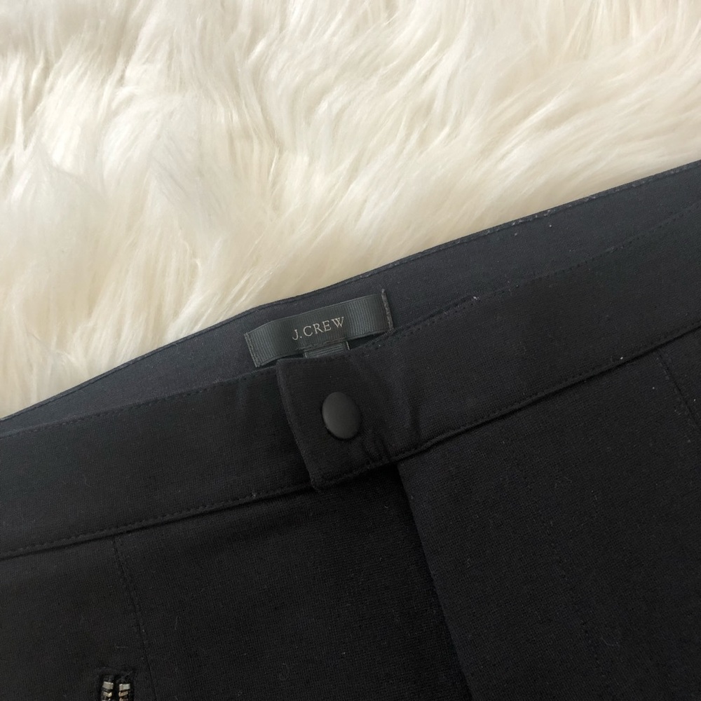 Euc J. Crew Pixie Snap Front Pants ~ 6 - image 4